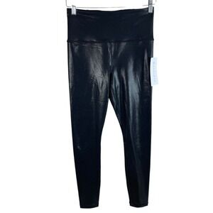 NEW Athleta Womens‎ Elation Ultra High Rise Shine Tight Leggings Small Black